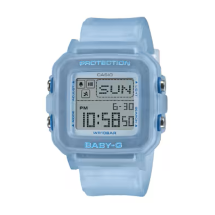 Casio Baby-G BGD-10KG-2DR Digital Blue Resin Band Women Watch